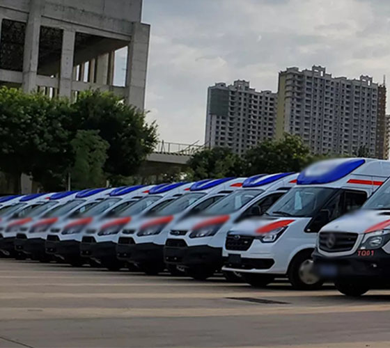 交口县服务车队展示